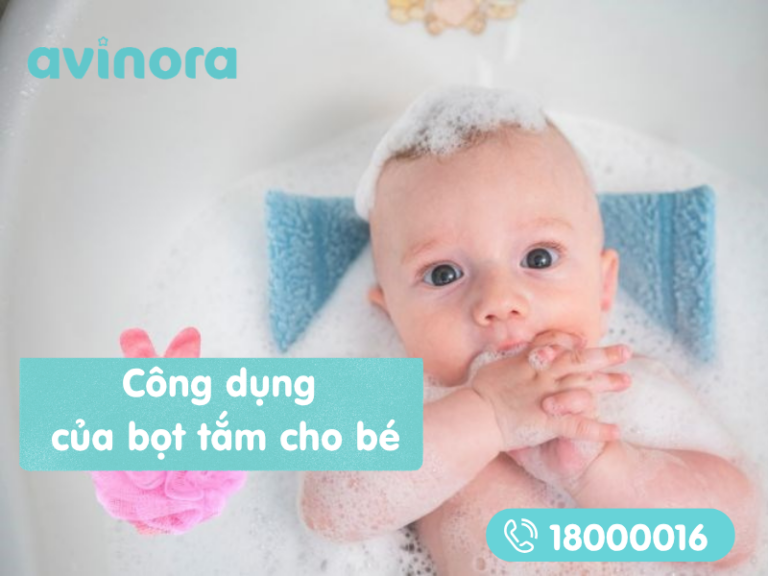 Công dụng bọt tắm bé là gì?