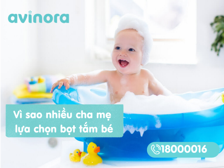 Vì sao cha mẹ lựa chọn bọt tắm cho bé